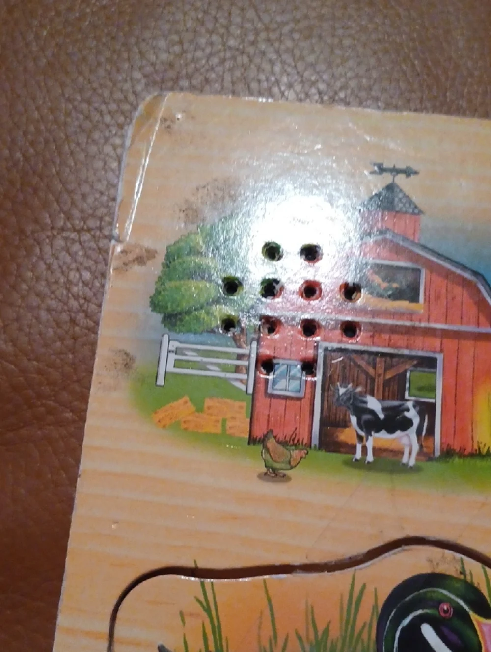 - Melissa & Doug Farm Animal Sound Puzzle — Multicolor Wooden Kids Toy - Picture 8 of 13